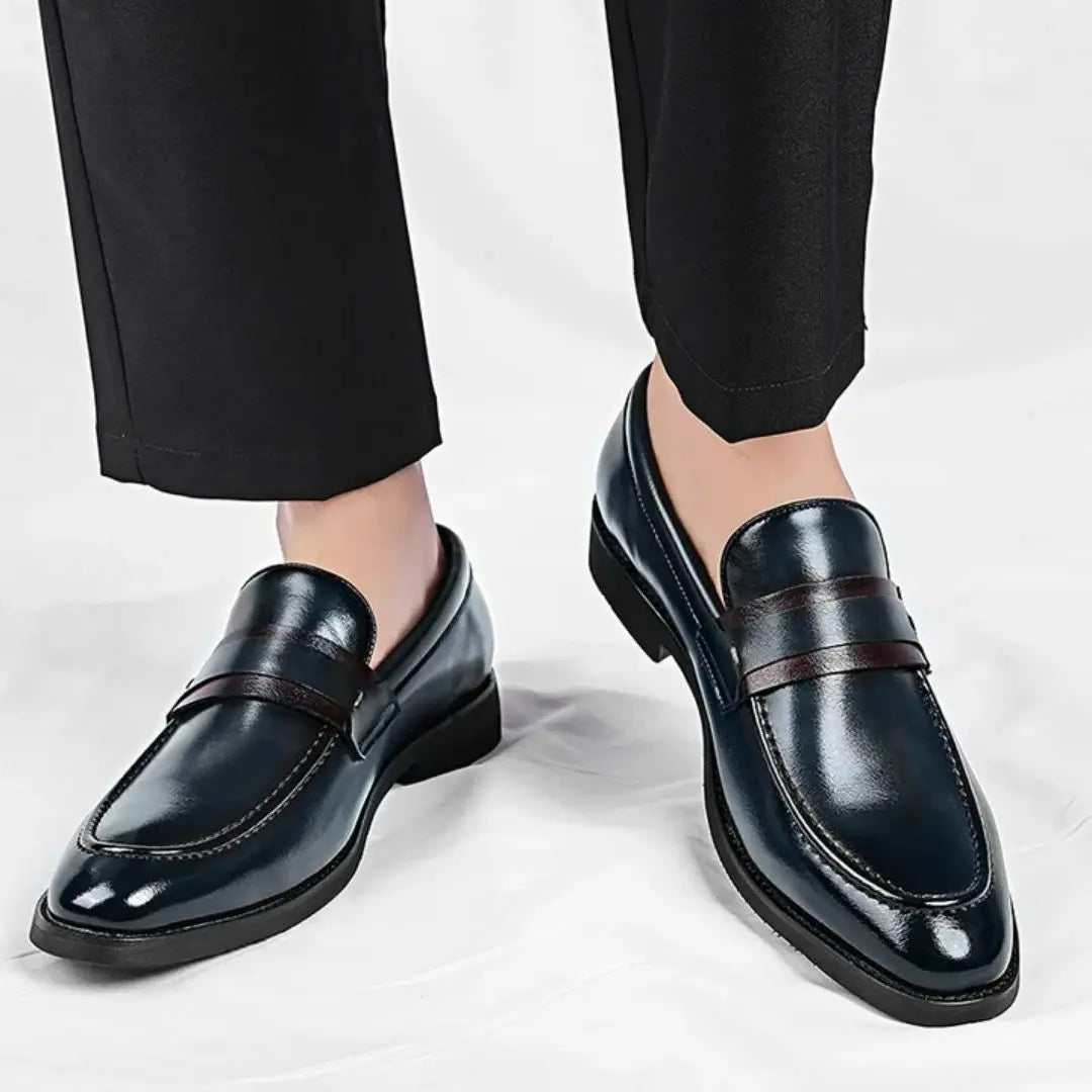 Lucca Men's Italian Leather Loafers
