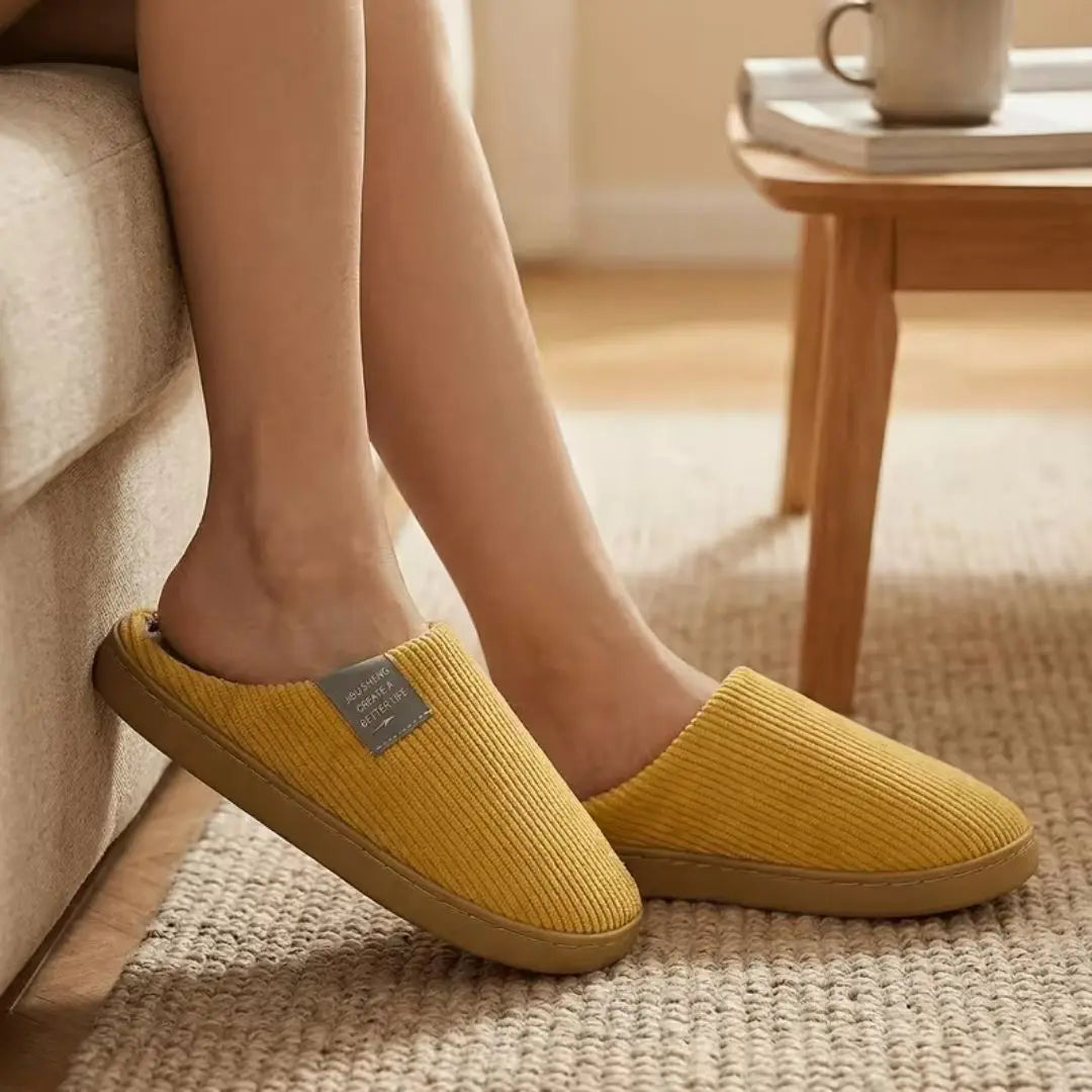 Cozetta Women's Plush Cotton Slippers