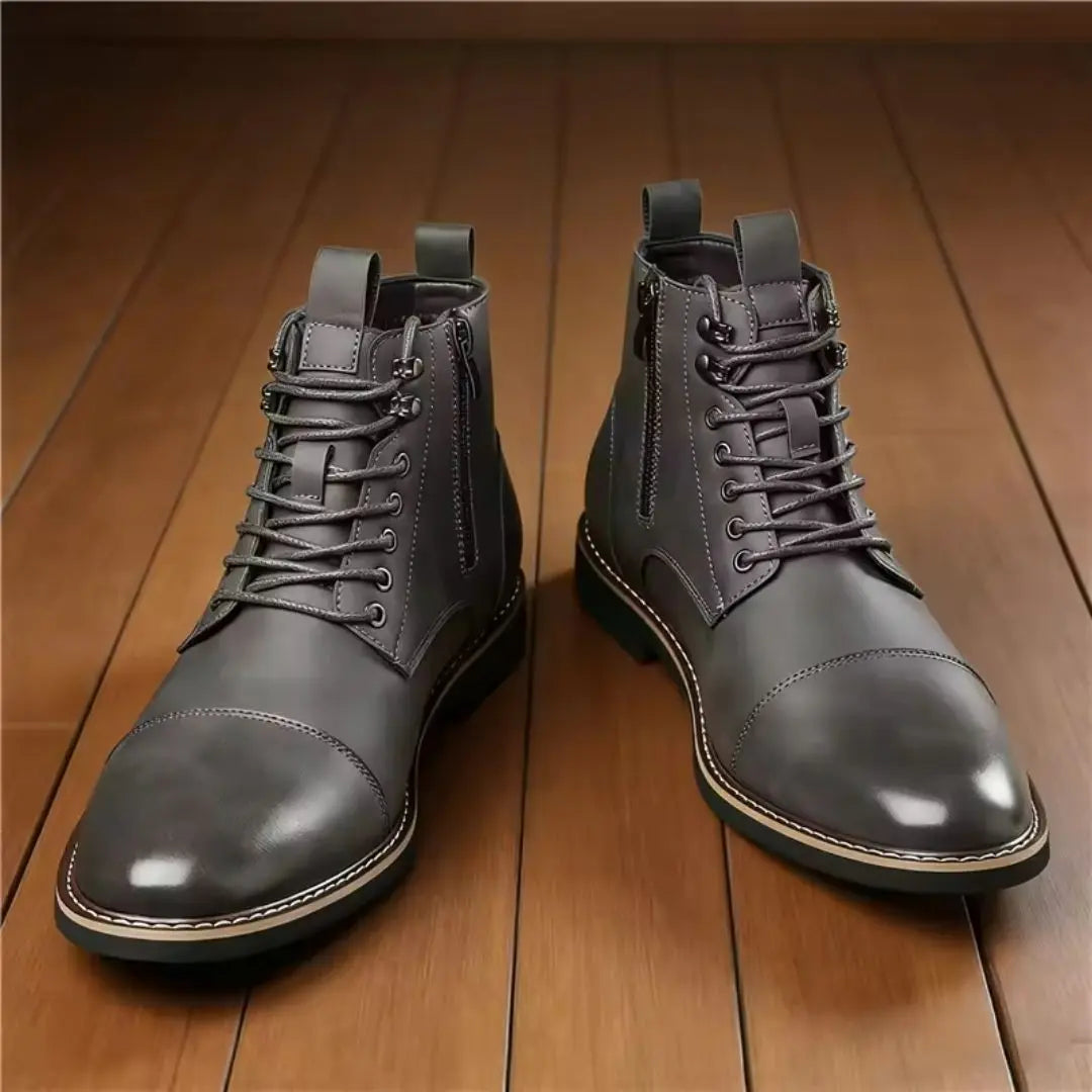 Harwick Men's Vintage Stitch Ankle Boots