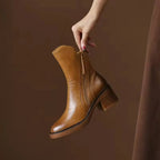 Selene Women's Leather Ankle Boots