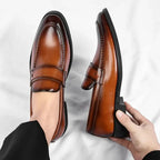 Lucca Men's Italian Leather Loafers