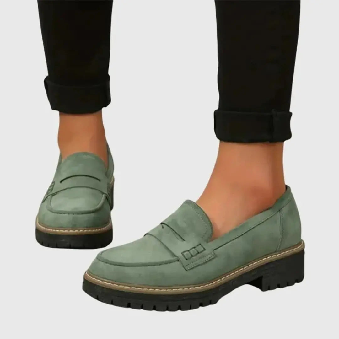 Women's Classic Suede Slip-On Loafers