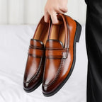 Lucca Men's Italian Leather Loafers