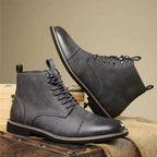 Harwick Men's Vintage Stitch Ankle Boots