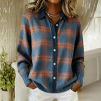 Women's Cozy Longline Button-Front Cardigan