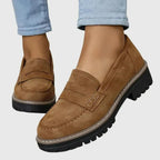 Women's Classic Suede Slip-On Loafers