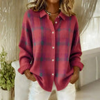 Women's Cozy Longline Button-Front Cardigan