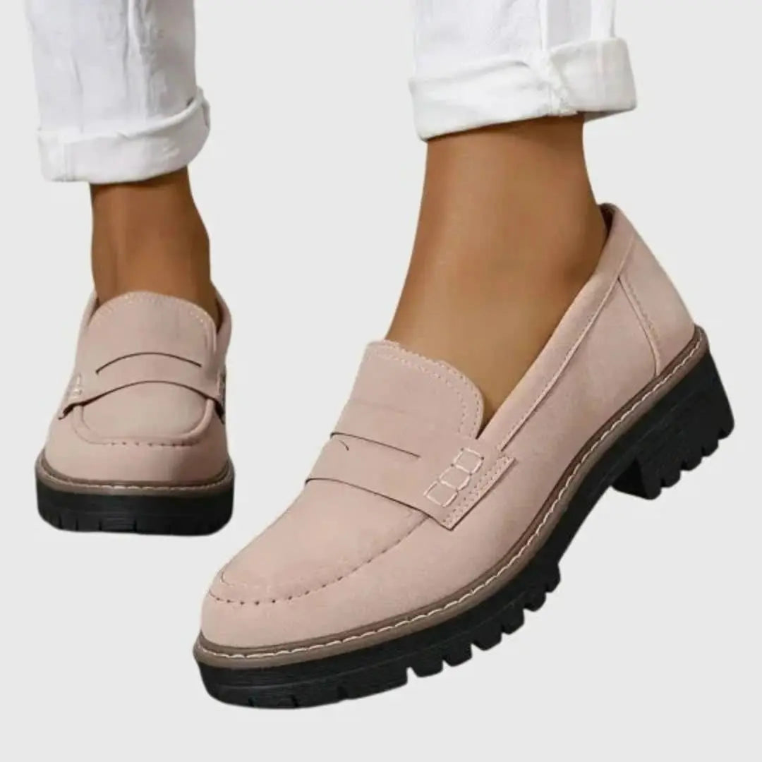 Women's Classic Suede Slip-On Loafers