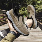Men's Waterproof Slip-On Walking Shoes with Arch Support