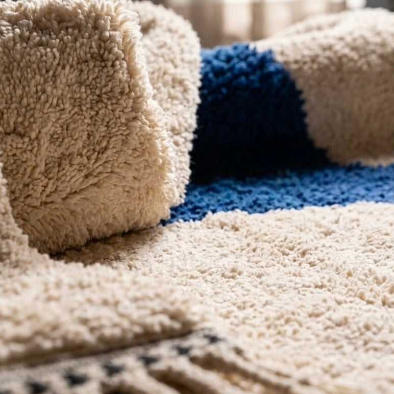 Moroccan rug, Custom Beni Ourain wool