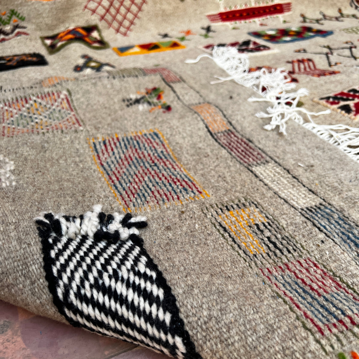Custom Taznakht Rug