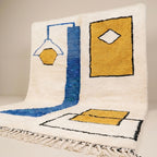Moroccan rug, Custom Beni Ourain wool