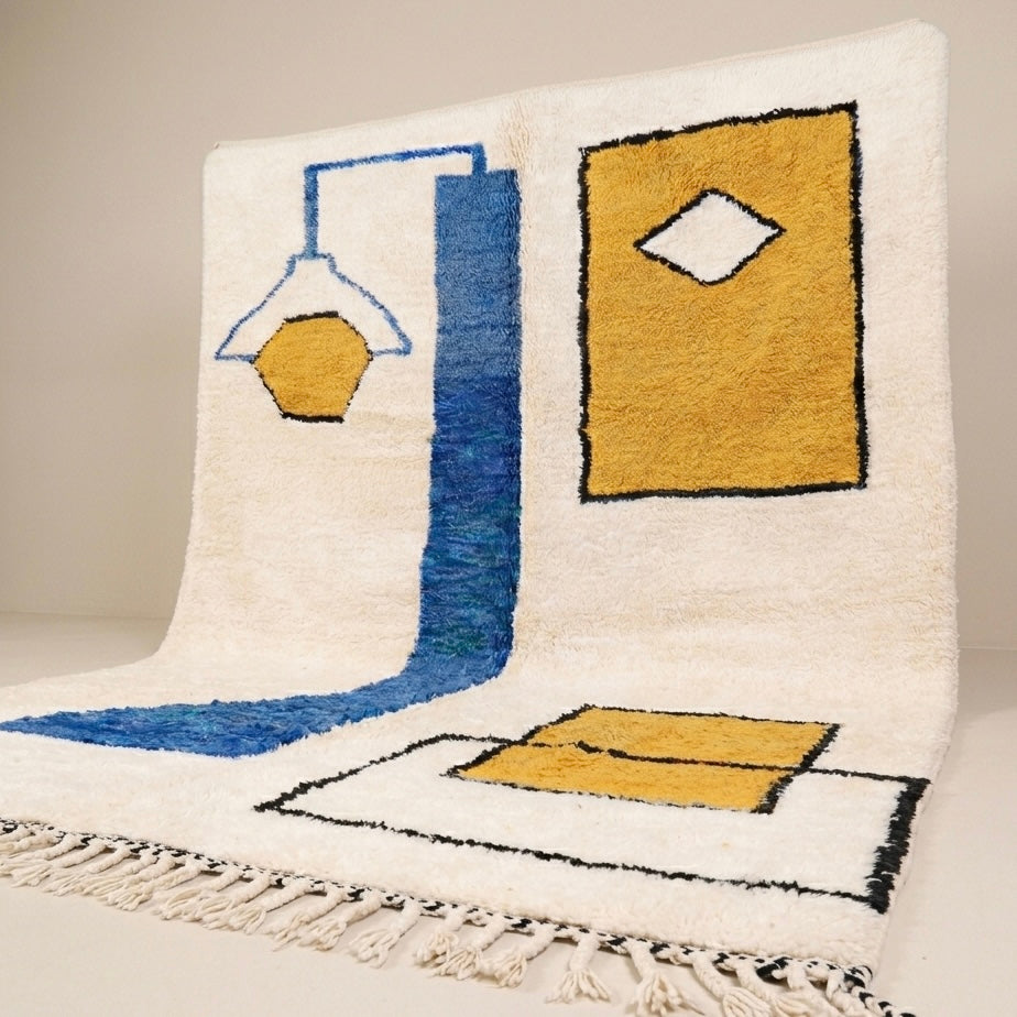 Moroccan rug, Custom Beni Ourain wool