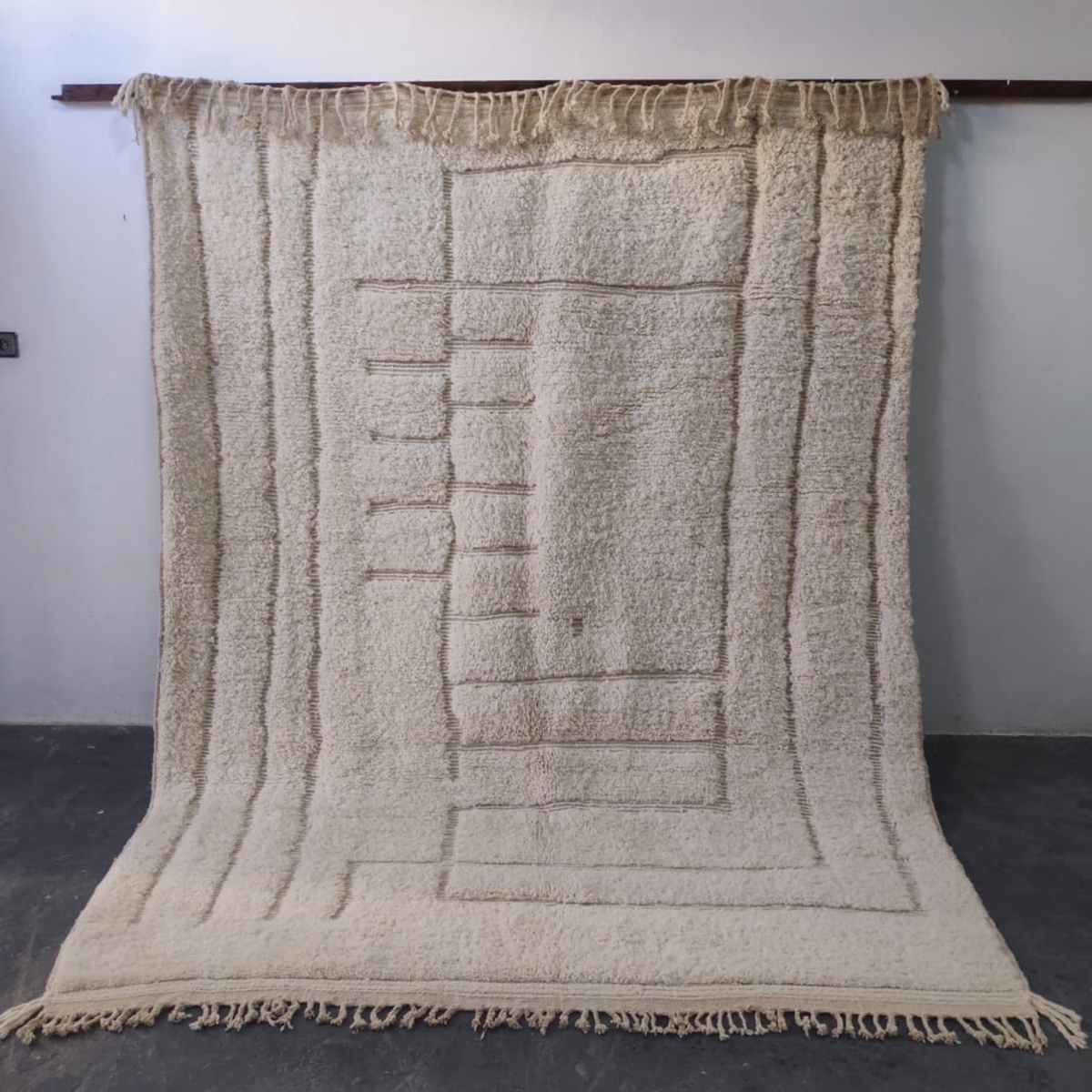 Moroccan rug, Custom Beni Ourain wool