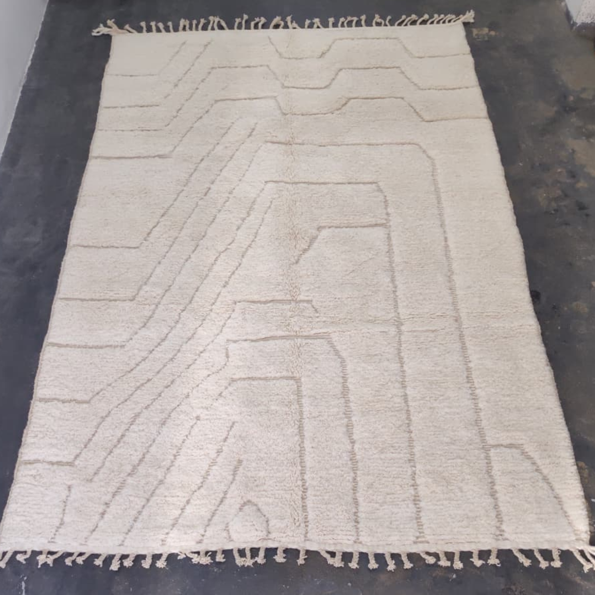 Moroccan rug, Custom Beni Ourain wool