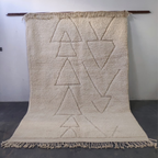 Moroccan rug, Custom Beni Ourain wool