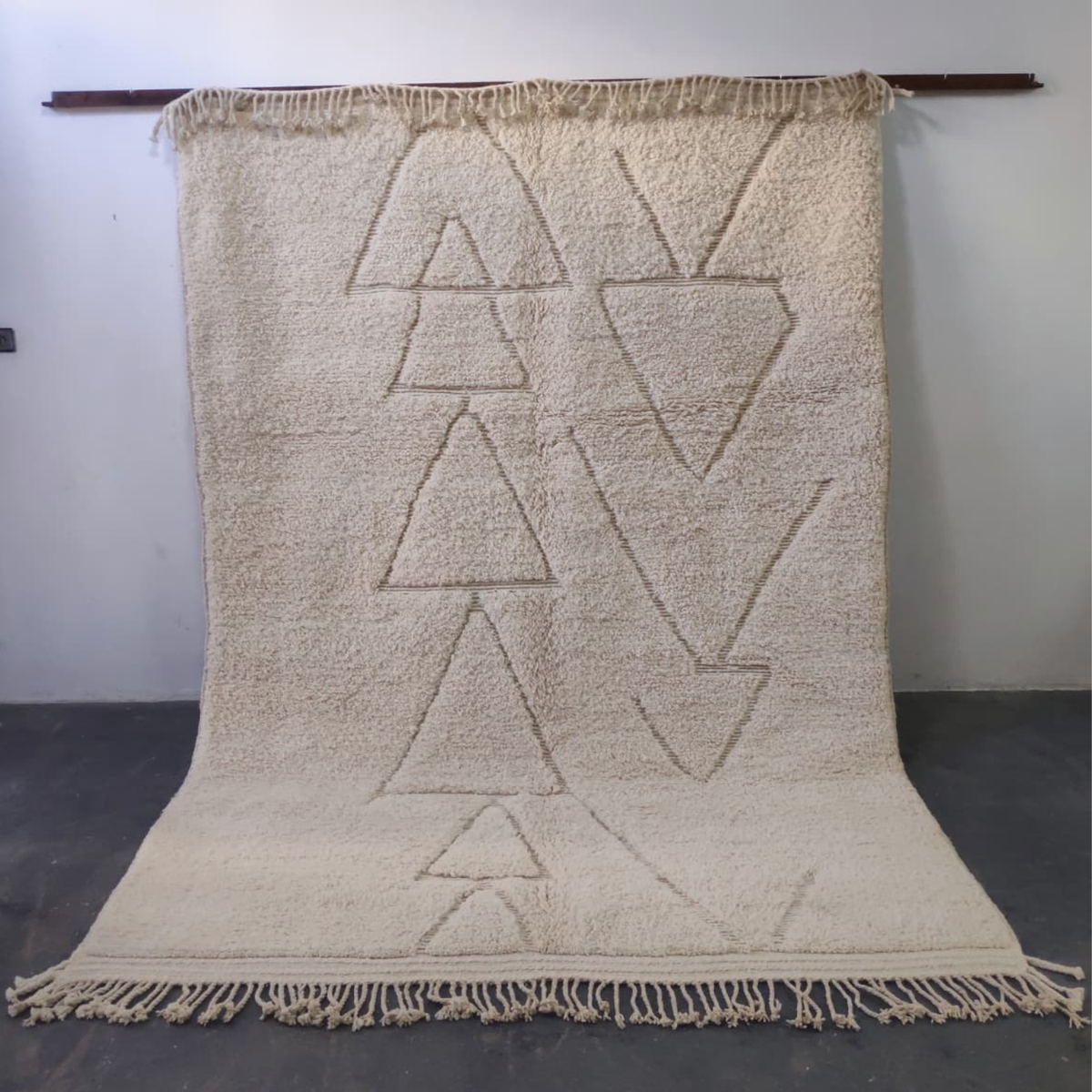 Moroccan rug, Custom Beni Ourain wool