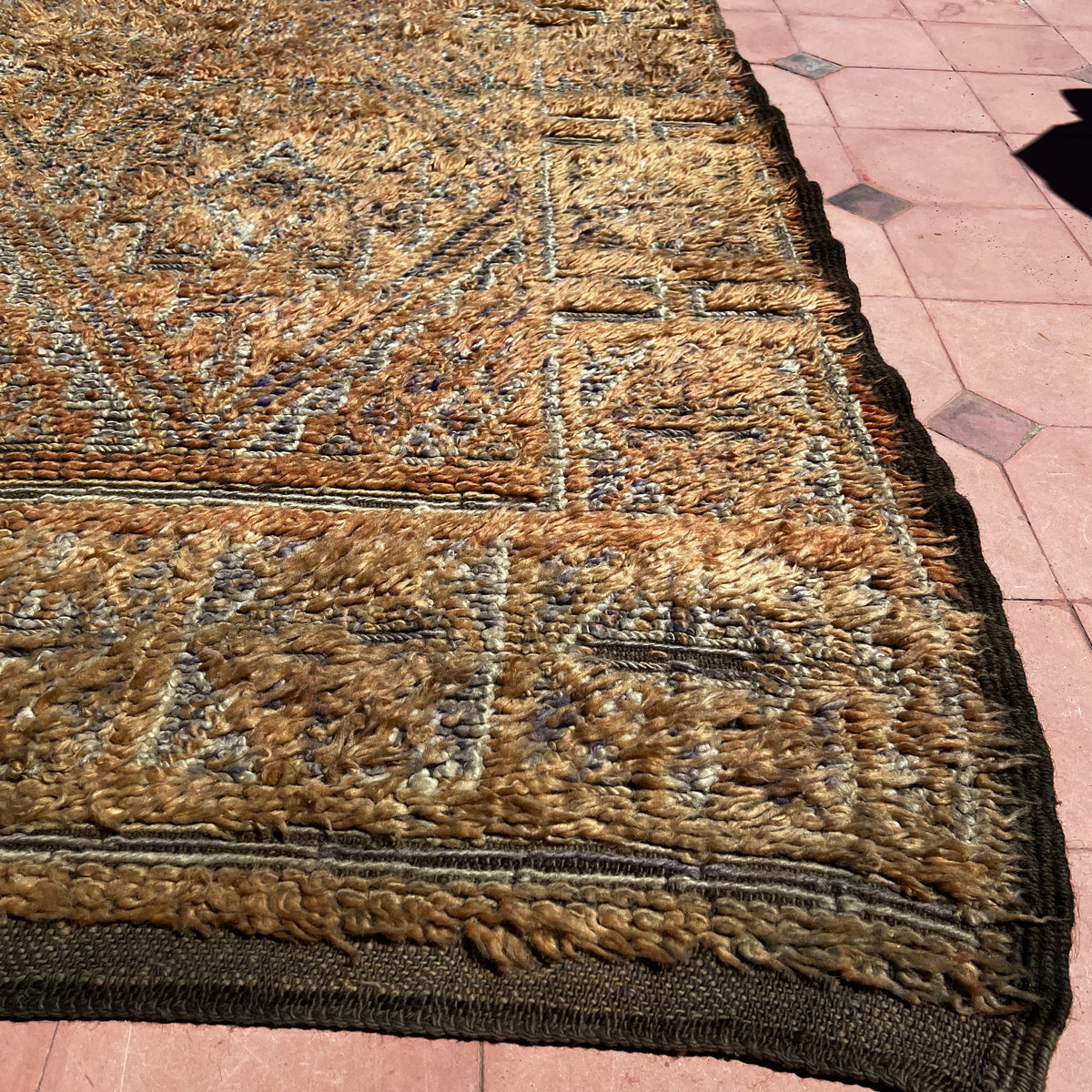 Vintage Beni Mguild Rug 11 x 6.2ft