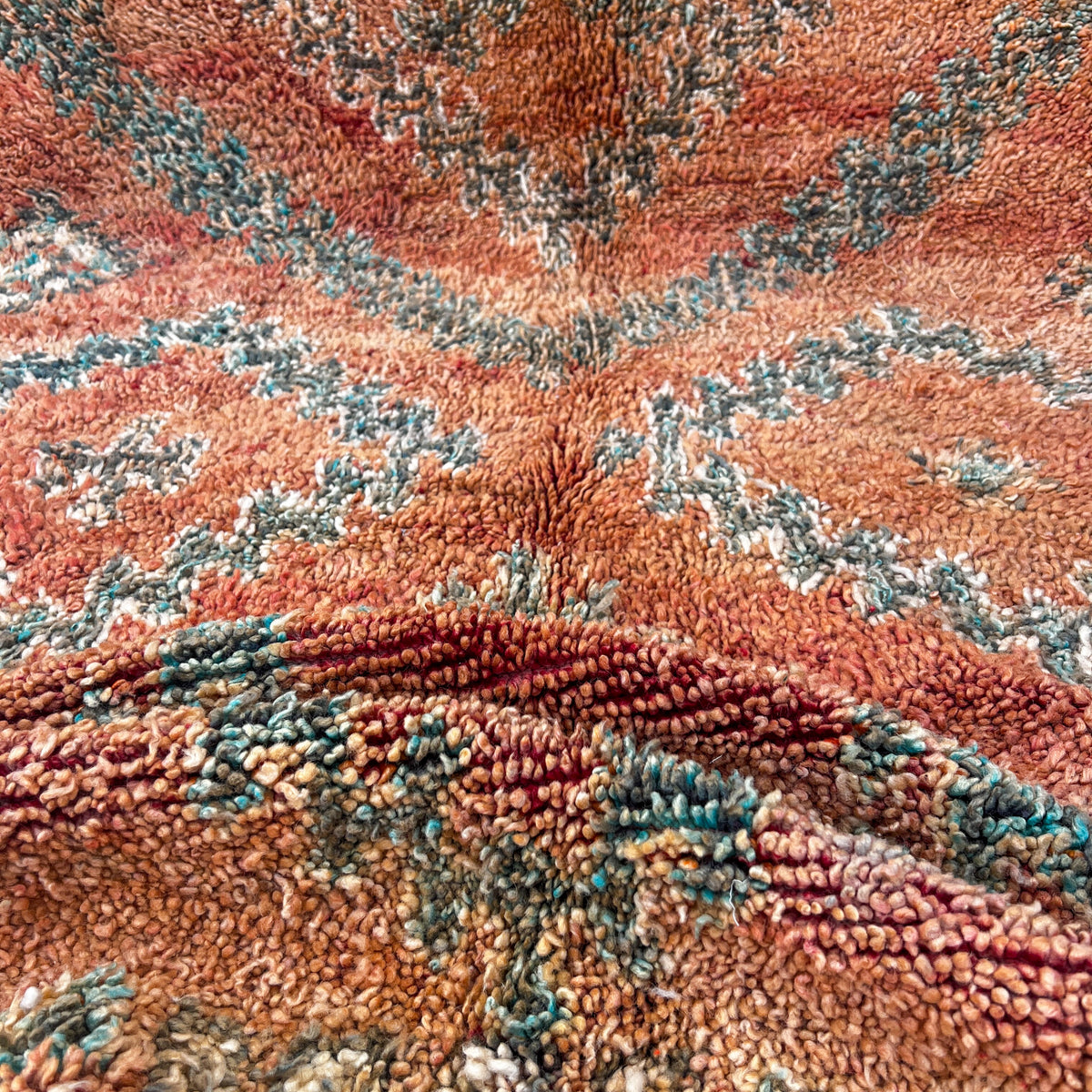 Vintage boujaad Rug 9.19 ft × 5.91 ft