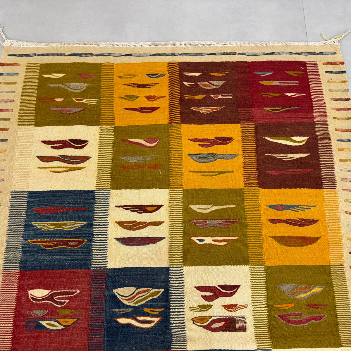 Kilim Taznakht Rug -  6.5ft x 4 ft