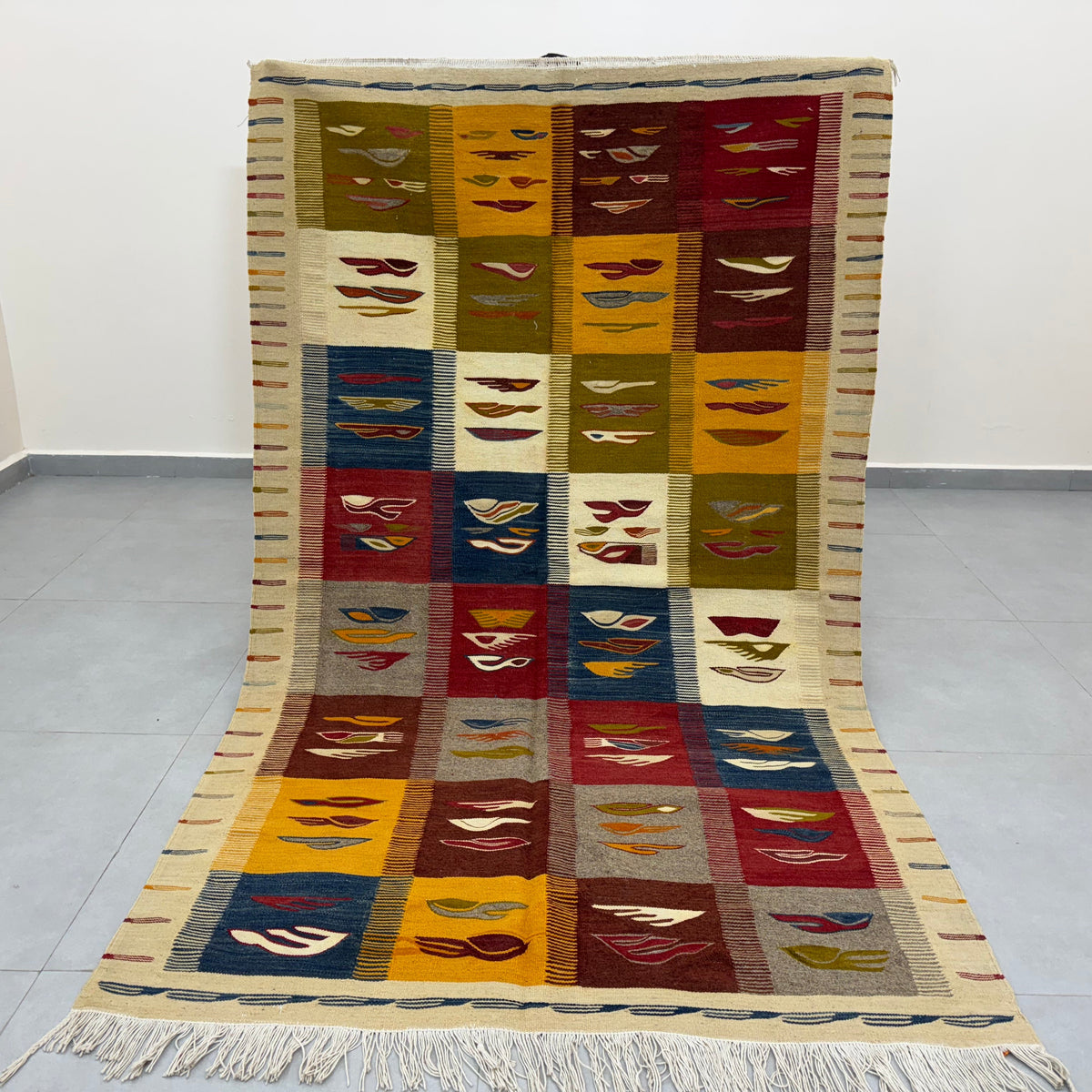 Kilim Taznakht Rug -  6.5ft x 4 ft