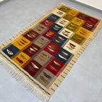 Kilim Taznakht Rug -  6.5ft x 4 ft