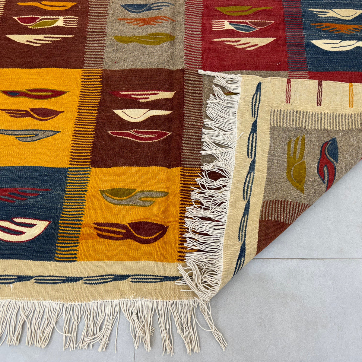 Kilim Taznakht Rug -  6.5ft x 4 ft
