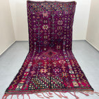 Vintage boujaad Rug 13 x 5,7 ft