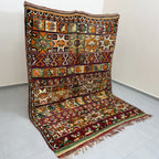 Vintage boujaad Rug  8,9 x 6,6 ft