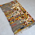 Vintage taznakht Rug  3.8 x 6 ft