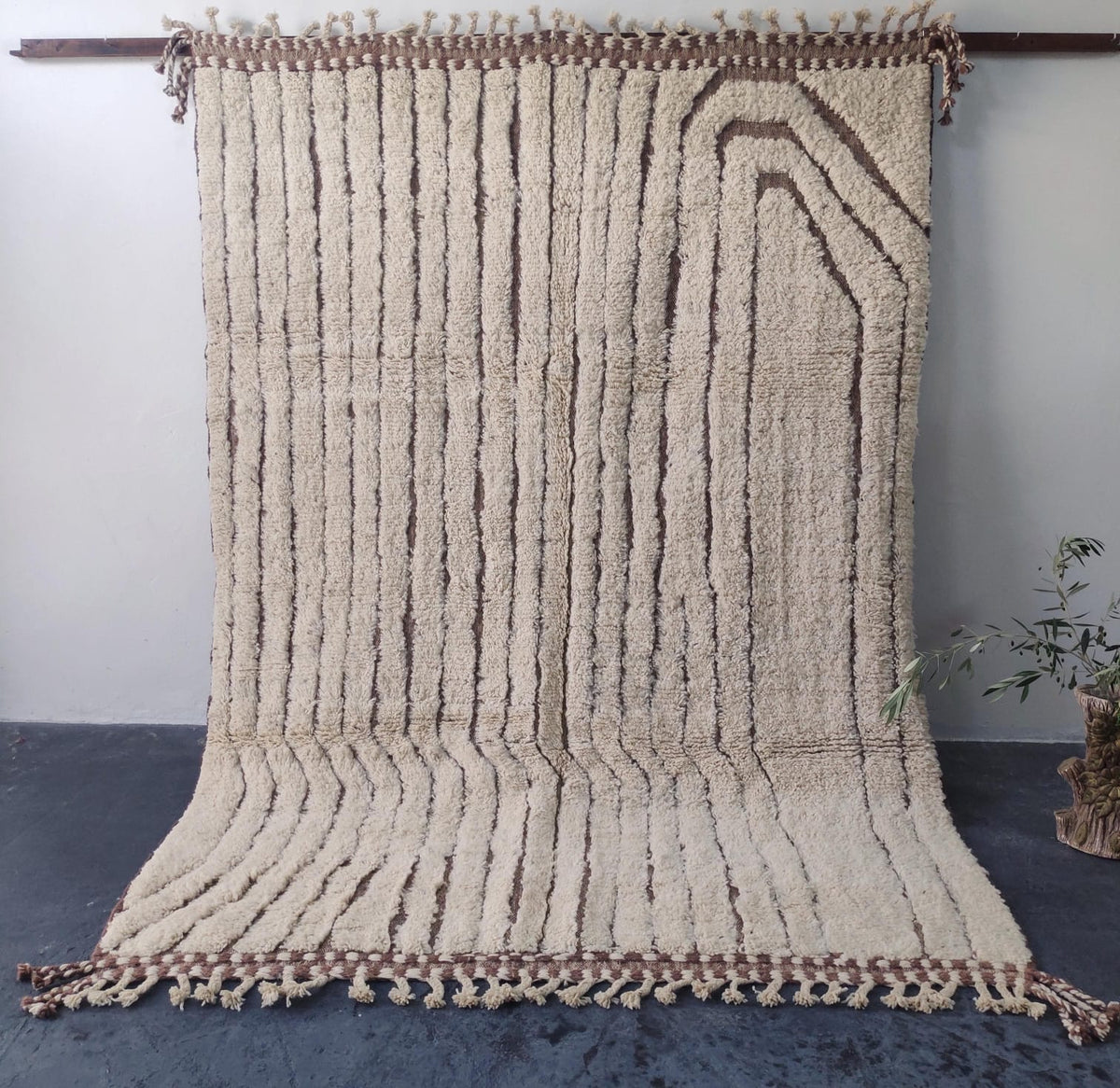 Moroccan rug, Custom Beni Ourain wool