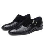 Snake Embossed Dress Shoes