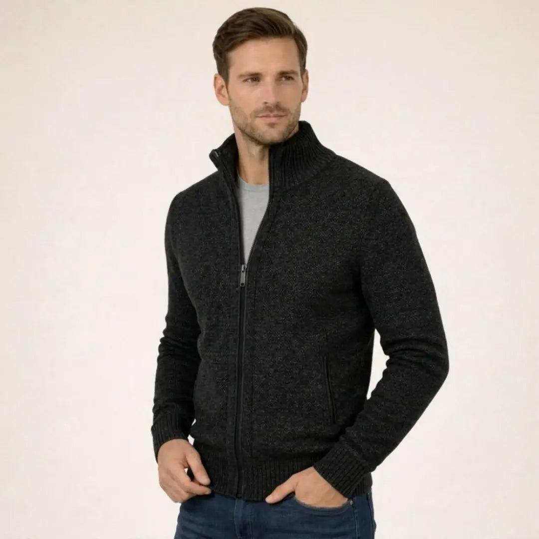 Antonino Merino - Men's Zip Sweater