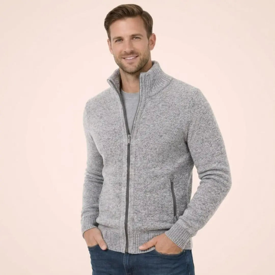 Antonino Merino - Men's Zip Sweater