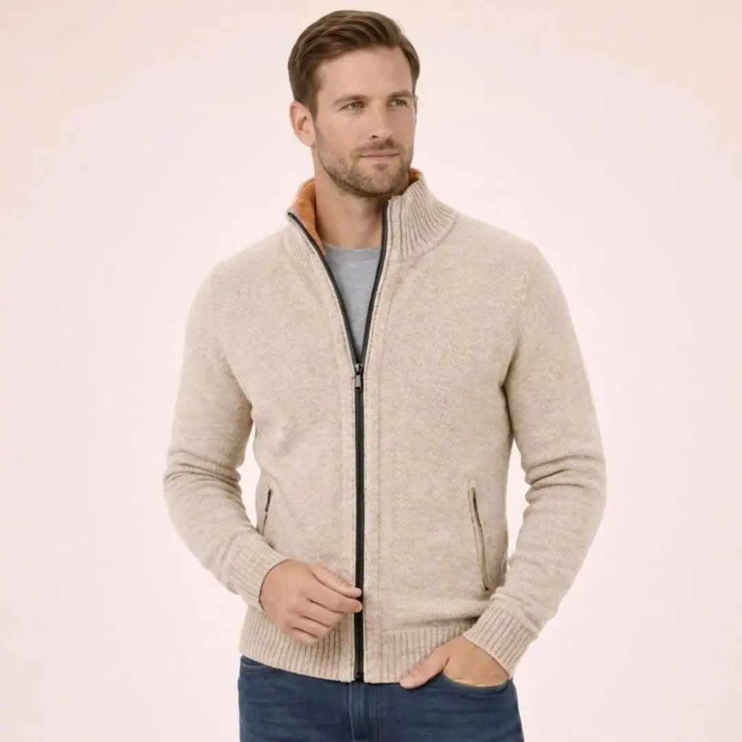 Antonino Merino - Men's Zip Sweater
