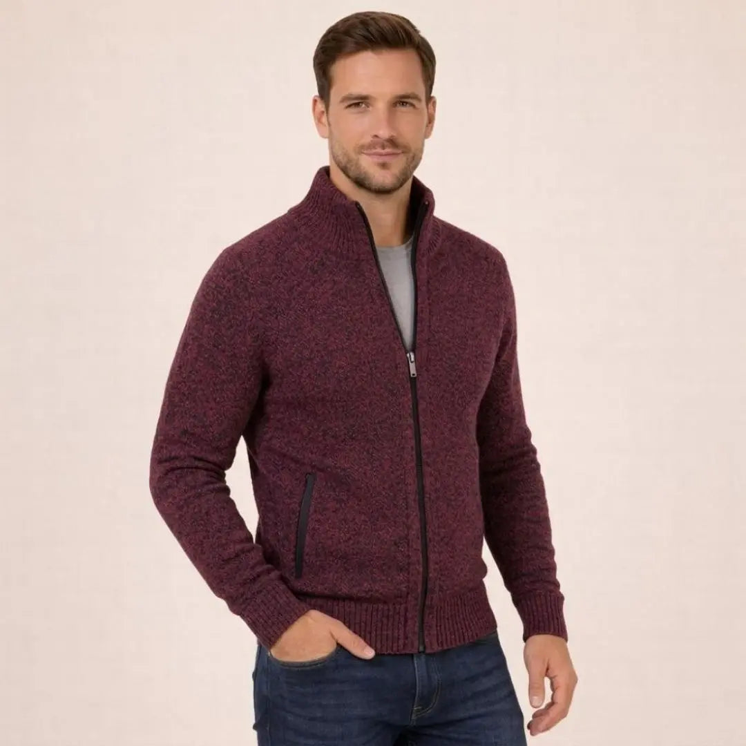 Antonino Merino - Men's Zip Sweater