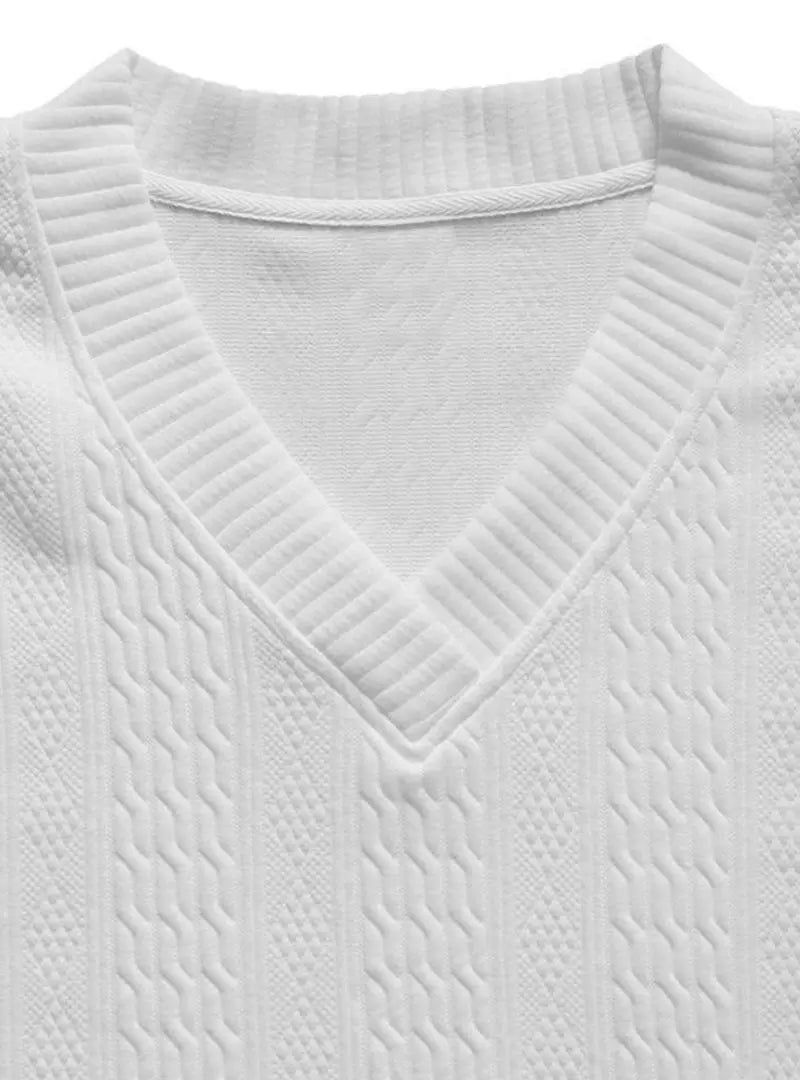 Athleisure Cable Men's Jacquard Set