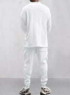 Athleisure Cable Men's Jacquard Set