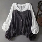 Aurora Women's Linen Blouse