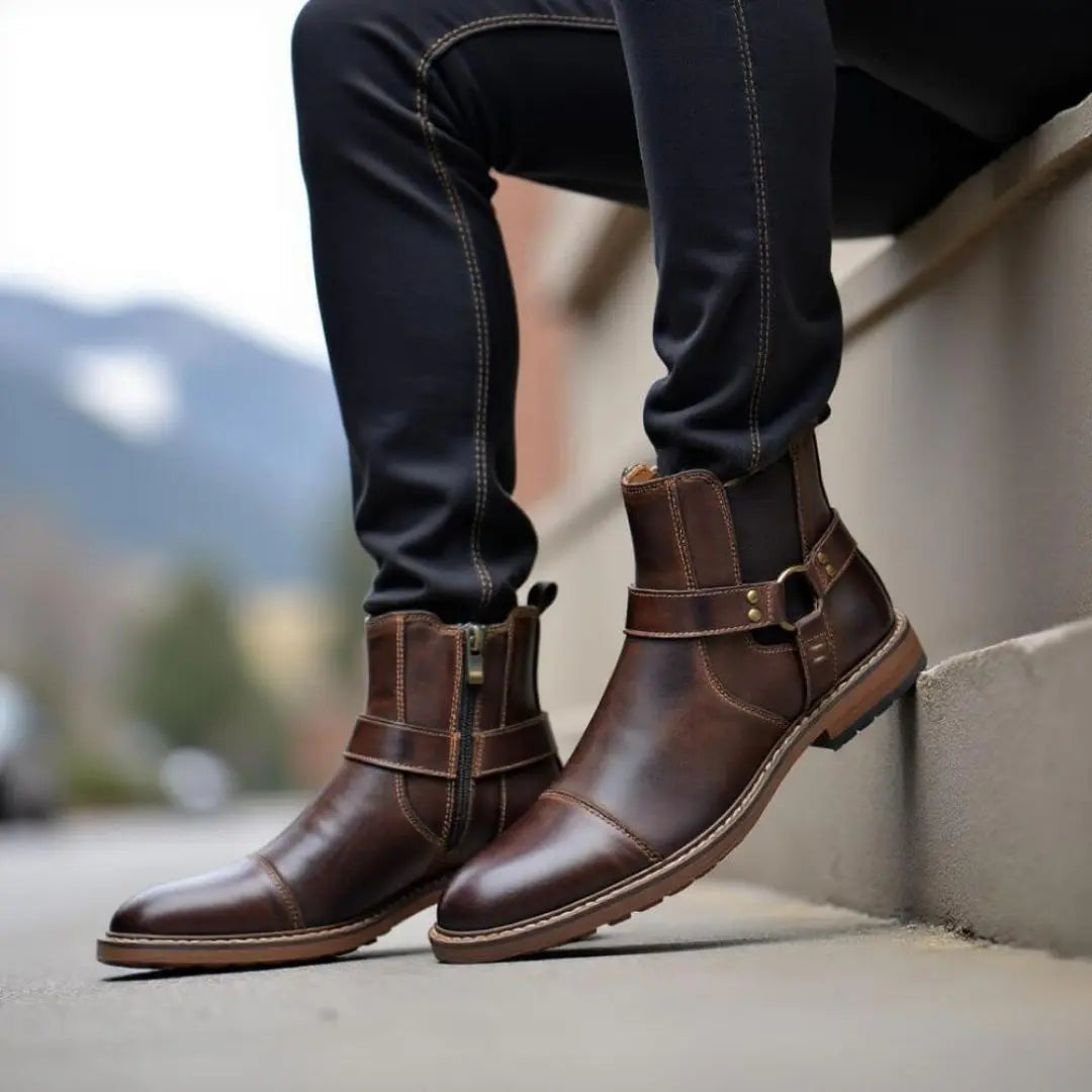 Men's Roadster Leather Boots