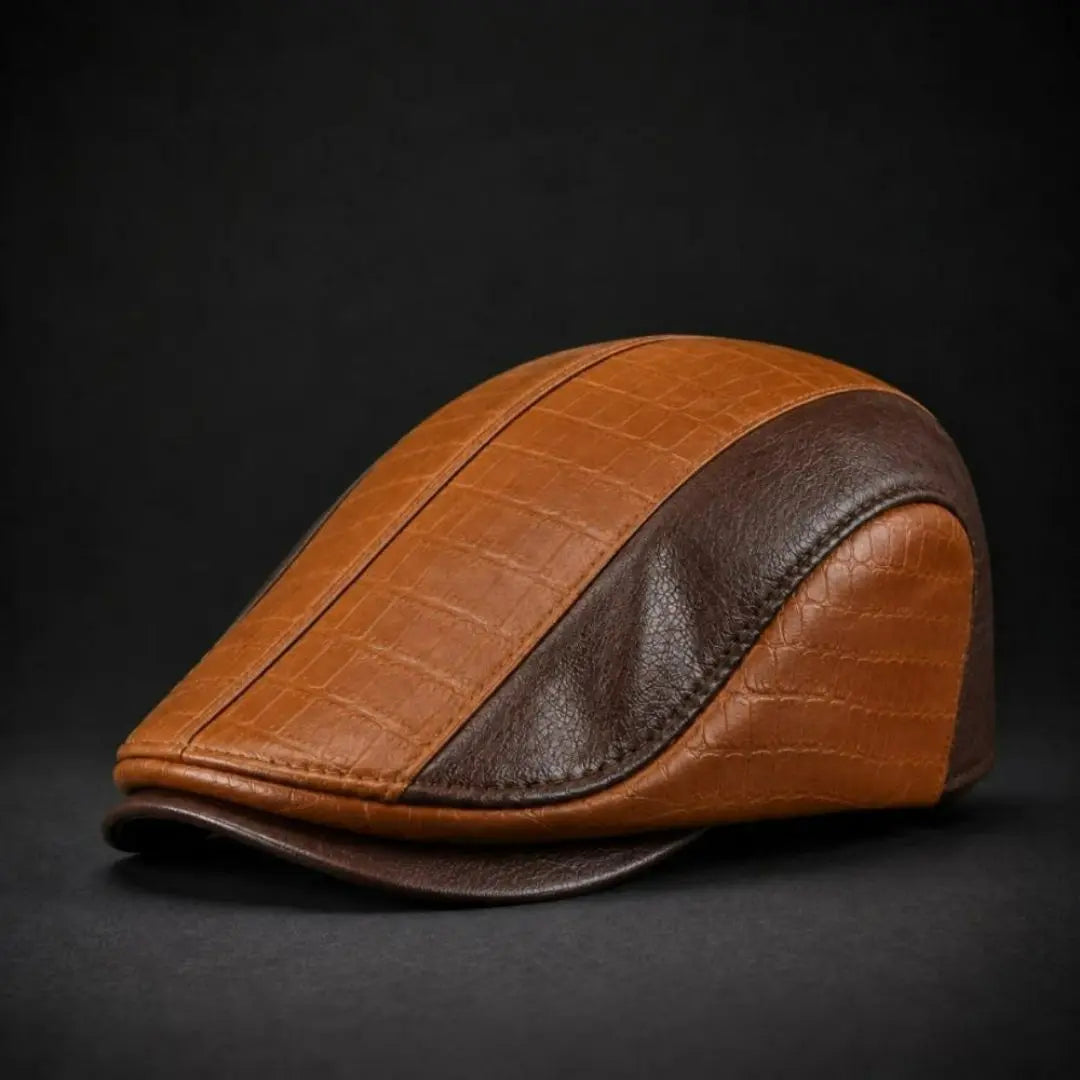 Beaumont Men's Leather Cap