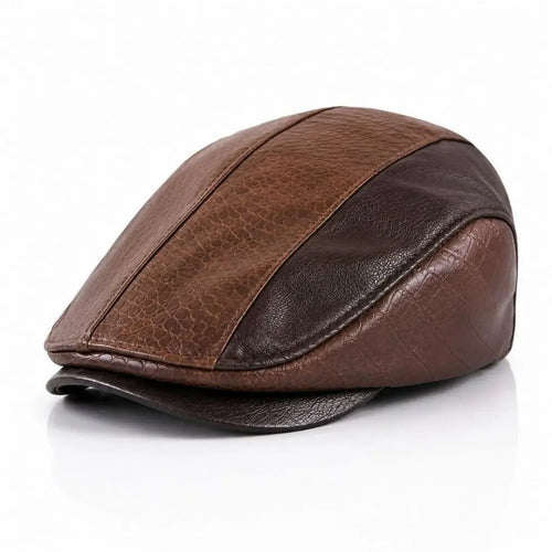 Beaumont Men's Leather Cap