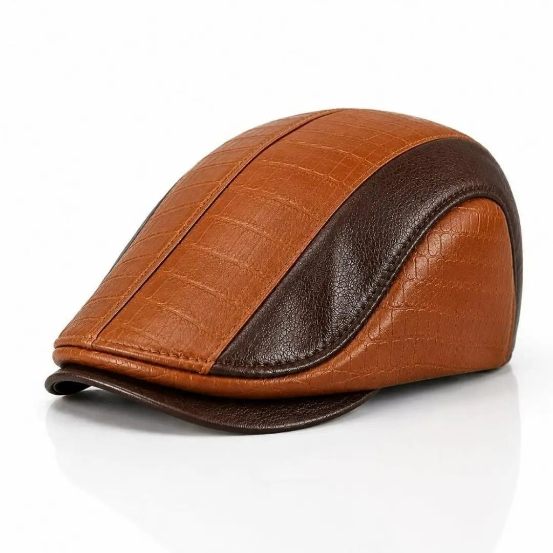 Beaumont Men's Leather Cap