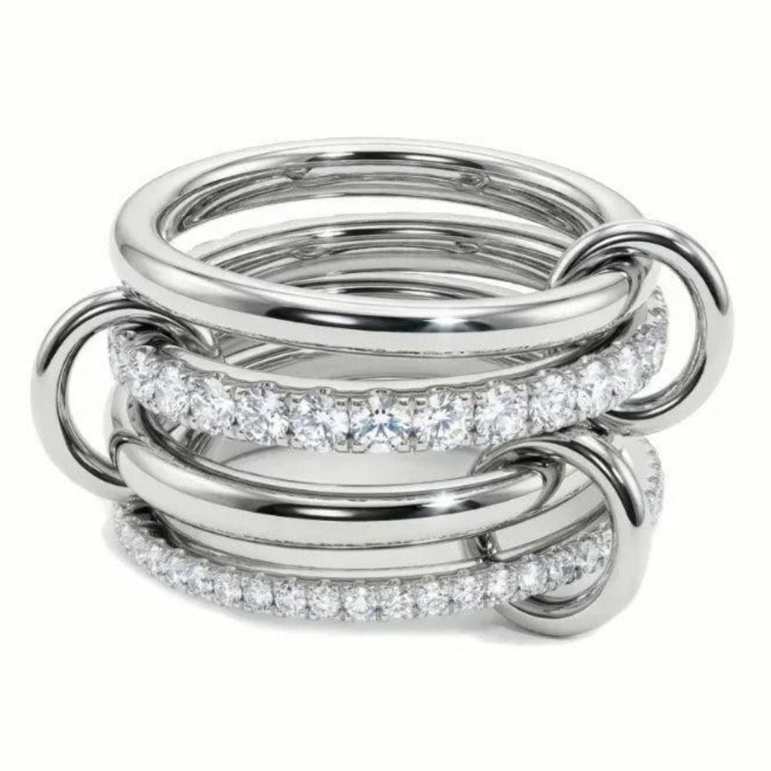 Avaria Becca Stacked Diamond Women's Ring