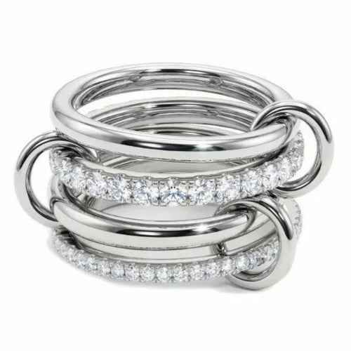 Avaria Becca Stacked Diamond Women's Ring