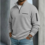 Beckham - Men's Casual Long Sleeve Waffle Shirts