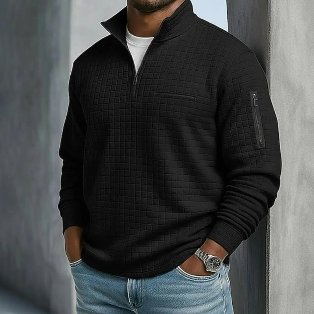 Beckham - Men's Casual Long Sleeve Waffle Shirts