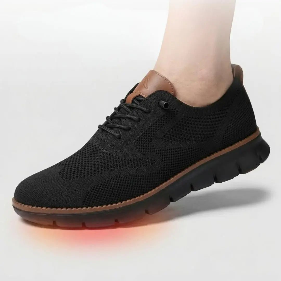 Comfofeet Ultra Comfy - Unisex Black Sole Healthy and Supportive Walking Shoes