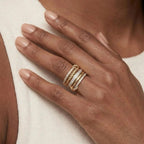 Avaria Blaise Stacked Diamond Women's Ring