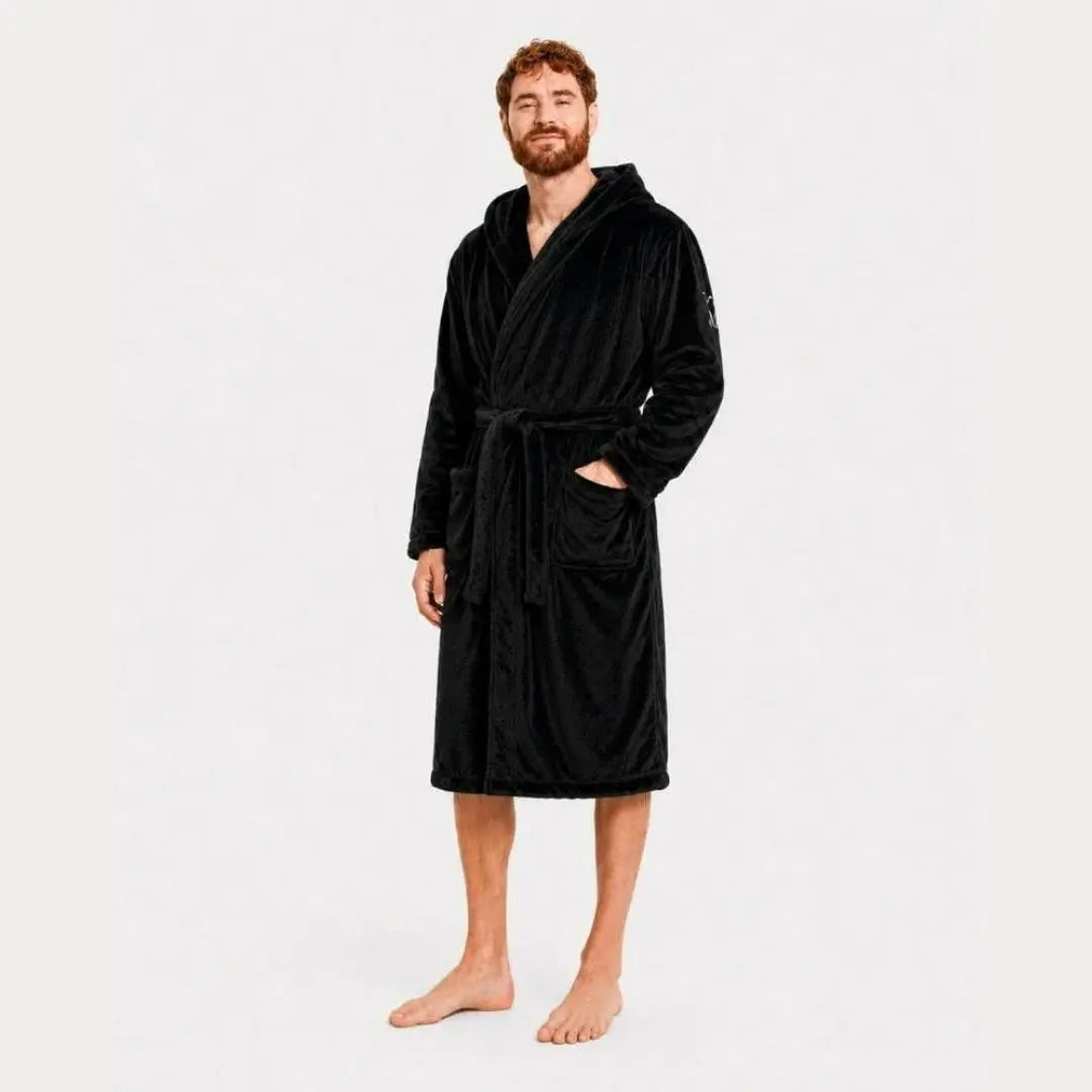 Black King & Queen Bathrobes - Couple Choice